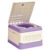 Portable Portable Toilet for Emergency Disaster and Folding Toilet Portable Emergency Car Emergency Includes Disposal 50kg Load Capacity Use,