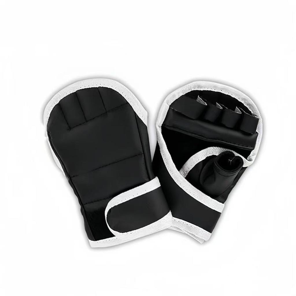 Half-finger boxing gloves, fitness training gloves, unisex, for combat sports, kickboxing, and adult use, suitable for punching bags