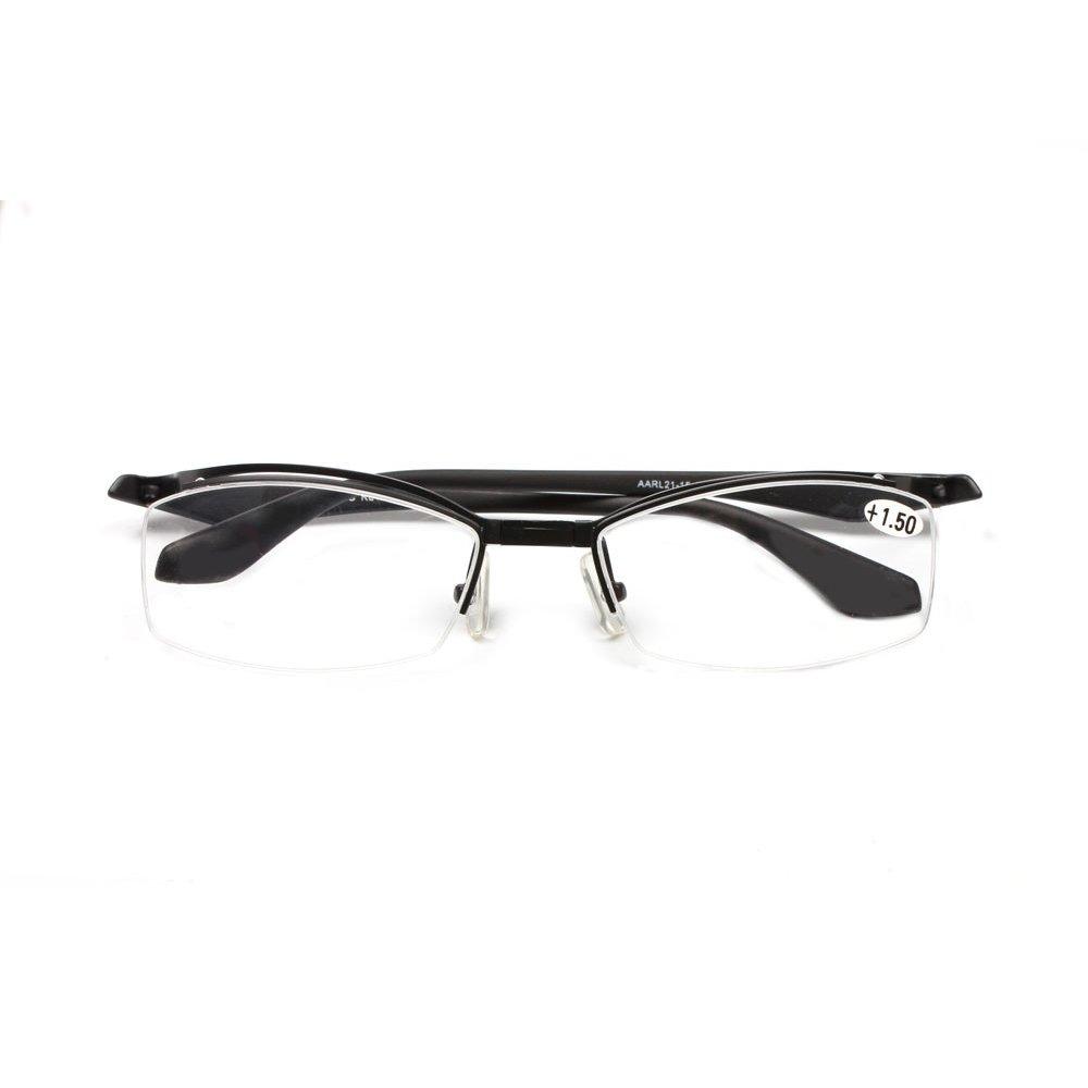 Yellowrock Reading Glasses for Women and Stylish Senior Power Range To Black Flip-Up Men, Glasses, "+1.0 +3.5" (+1.5),
