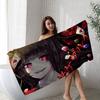 Japanese Manga Kakegurui Microfiber Blanket Quick Drying Beach Towels Oversized Printing Super Absorbent Pool Towel Blanket