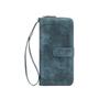 Multifunctional Women's Wallet Retro Oil Wax Leather Long Wallet Simple Large Capacity Card Bag