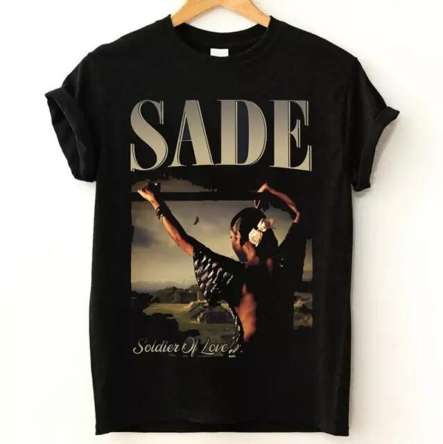 Новая солдат любви Шаде Мужская Женская Полный Размер AHN00391 Унисекс Футболка XXXL