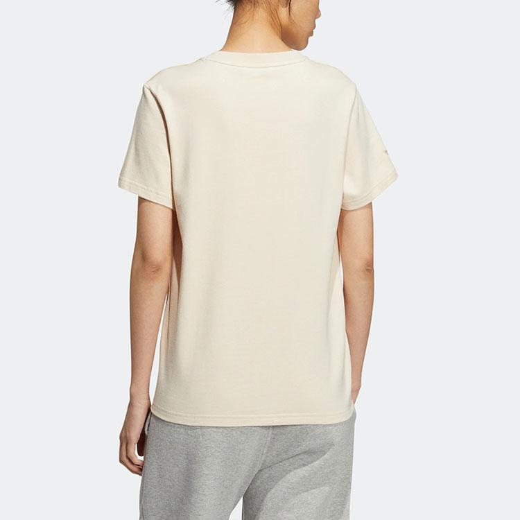 Adidas Originals X Charr Morita Capsule Collection Cartoon Plant Print Casual Sport Short Sleeve T-Shirt Women Tops Off-White HR3471