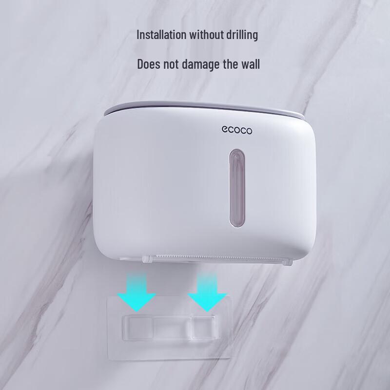 ecoco Simple Wall-Mounted Tissue Box