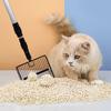 Metal Kedi Kumu Küreği Uzatılabilir Uzun Sap Kedi Kumu Eleği Küreği Büyük Evcil Hayvan Kakası Toplayıcı Derin Kürek Kedi Tuvaleti Küreği
