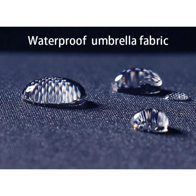 A 130cm super large foldable umbrella with sun protection, windproof strong reinforced with 10 bones, sturdy for three people