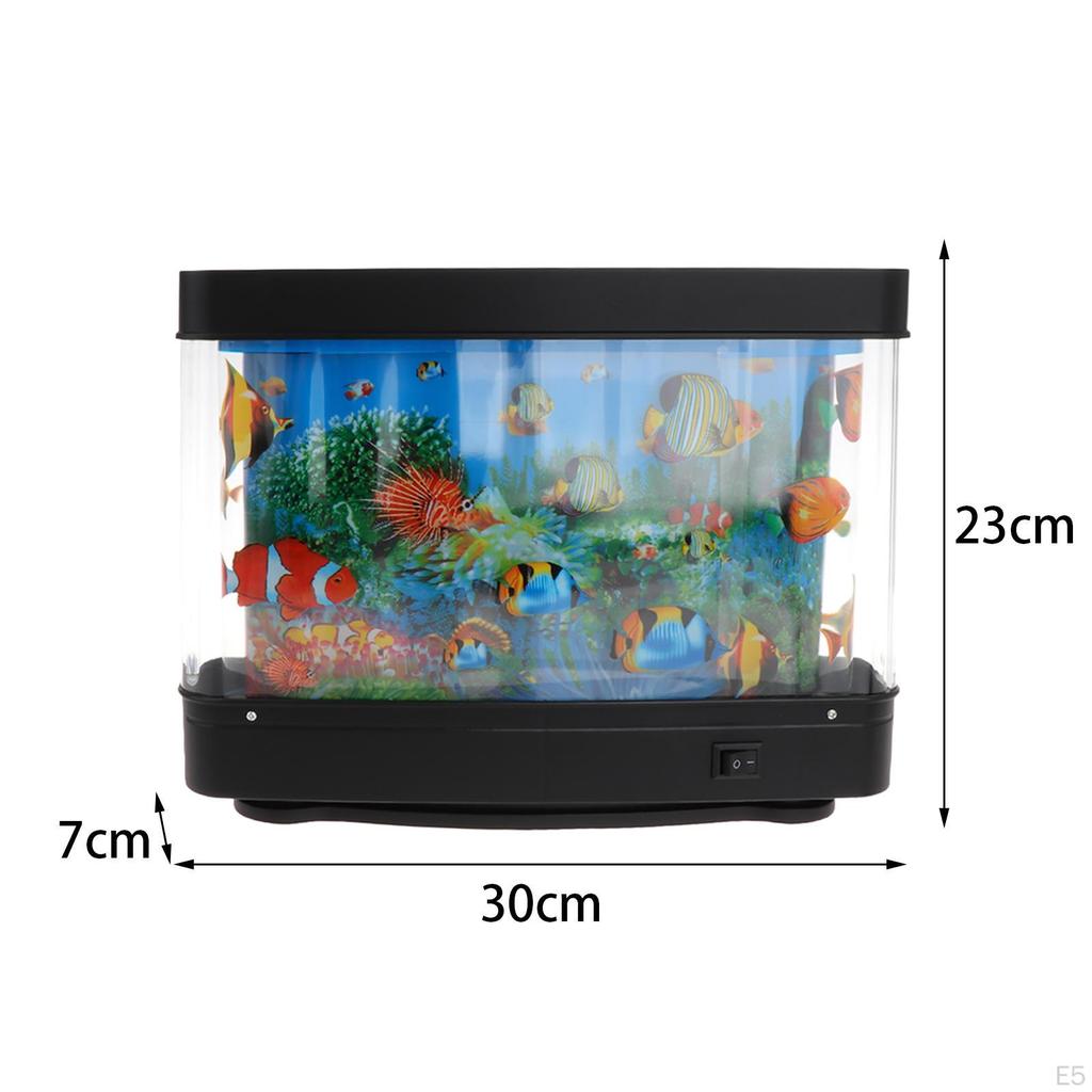 Lampada per Acquario Marina Finta Decorativa per Casa Vacanze Compleanno Stile A