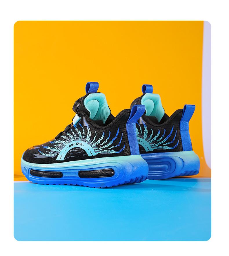 Boys' Non-Slip Leather Basketball Shoes - Spring 2025