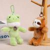 Plush Animal Keychain Toy With Fragrant Short Plush For Kids And Teens