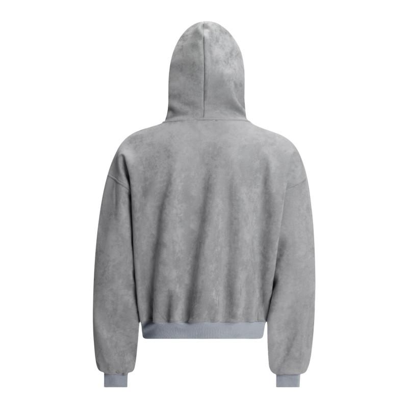 American Streetwear Loose Fit Embroidered Hoodie Teens Casual Sporty Sweatshirt School