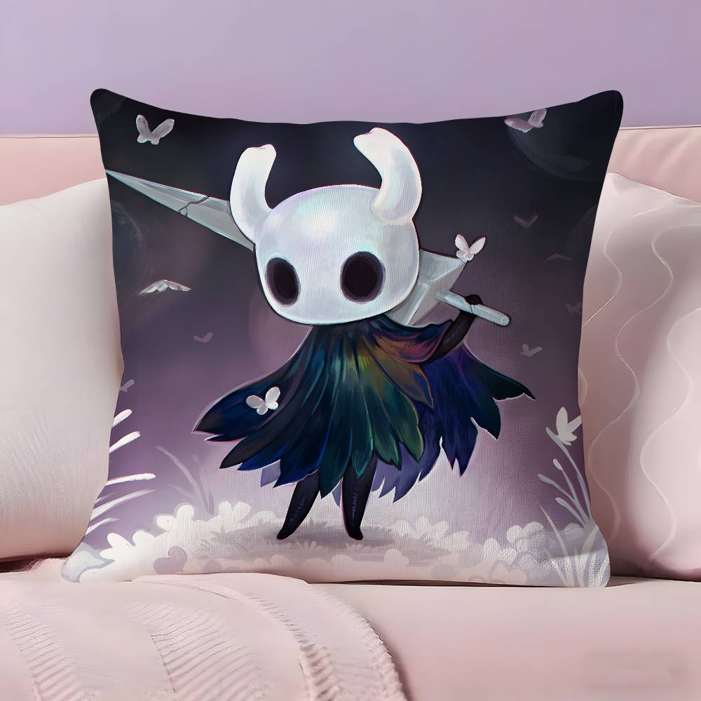 Spiele H-Hollow KnightS Kissenbezug Kissenbezug Ultraweicher Hautfreundlicher Stoff Wolkenähnlicher Komfort & Verdeckter Reißverschluss