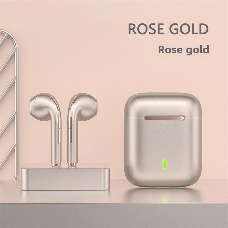 

Новая беспроводная гарнитура J18 Bluetooth TWS Semi-In-Ear с шумоподавлением для спорта розового золота