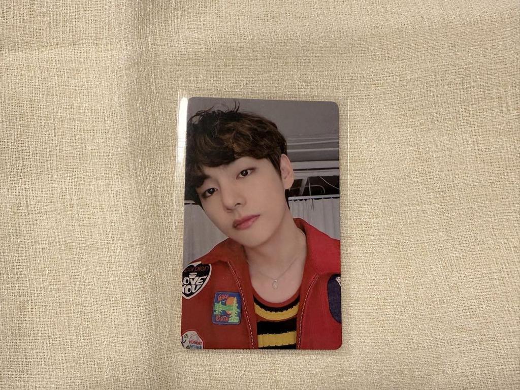 [USED] BTS Taehyung V Memories 2021 Blu-ray Trading Card