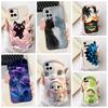 Pour Vivo Y21 Y21s Y21t Coque Vivo Y33s 4G V2109 Mignon Chat Dessin Animé Housse Souple TPU Coque de Téléphone Pour Vivo Y21s VivoY21 V2111 V2110 Sacs