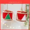 Christmas Tree Ornament With Drum And Hat Decor For Holiday Festivities