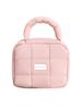 Macaron Color Foldable Puff Square Waterproof Makeup Bag - Large Capacity Handheld Travel Storage