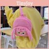 Three Cute Baby Plush Backpack For Kids School Daily Use Shoulder Gifts Bag