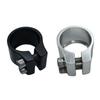 Bicycle Seat Tube Clamp 1.2"Aluminum Alloy Replace Easy To Install Reliable Road Bike Seatpost Pipe Clamp Bicycle Saddle Clip