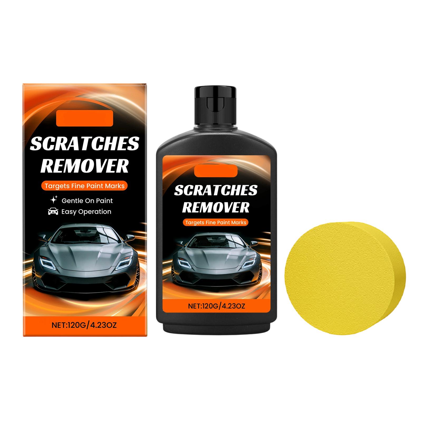 

Scratch Care Kit: Repairs minor scratches car paint, maintains and polishes the car body for a brighter finish. One Size