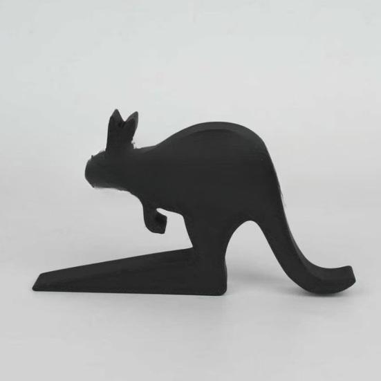 Gedehnter Tier Türstopper Keil Anti-Rutsch Winddicht Kein Bohren Anti-Kollision Zuhause Büro Teppich Fliese Beton Holzboden Dekorative Türstopper