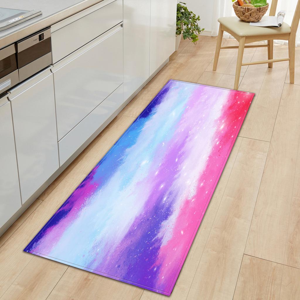 Kitchen Strip Gradual Change Floor Mat Doormat Carpet Floor Mat