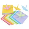 100pcs Square Origami Paper Crane Craft DIY Handmade Paper Flowers Origami Folding Paper Scrapbooking Decorations 8/10/12/15cm