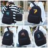 Three-Piece Backpack Set Student Large Capacity School Bag Men Women Travel Backpack with Pen Bag