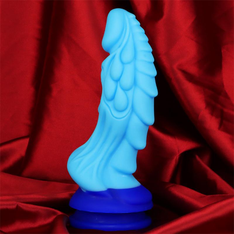 Lan Qilin Simulation Big Penis Liquid Silicone Anal Anal Plug Female Masturbation Device Sex Toys