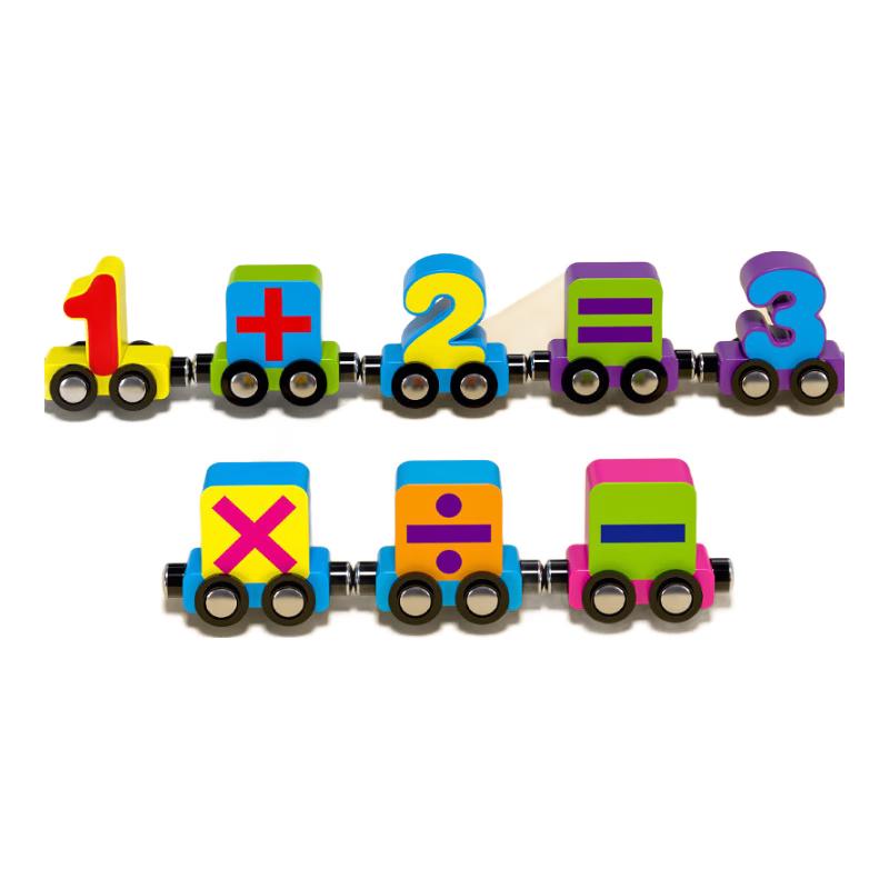 Lishen Magnetic Building Blocks Educational Train