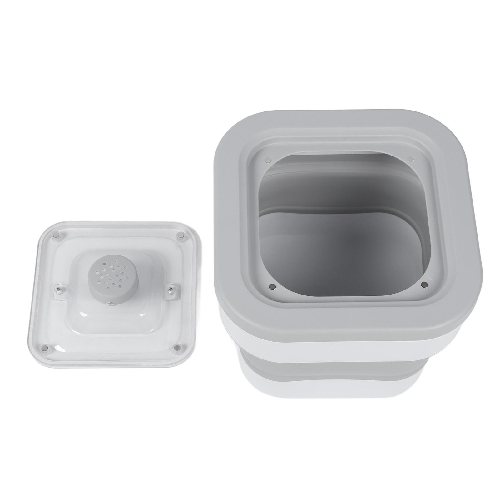 

Складной контейнер для хранения корма для собак, многоцелевой, большой емкости, пылезащитный, герметичный, контейнер для хранения риса с мерной чашкой Type 1