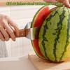 Edelstahl Windmühle Wassermelonen Schneider Artefakt Salat Obst Schneider Werkzeug Dreieck Schneider Küchenzubehör Gadgets