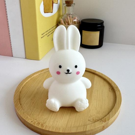 1/2Pcs Simulation Carrot Rabbit Squeeze Toy Stress Anxiety Relief Bunny Vegetable Sensory Toy Soft TPR Calming