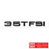 30TFSI 35TFSI 40TFSI 45TFSI 50TFSI 55TFSI 60TFSI Sline 3D ABS Adesivo Lettera Badge Posteriore Baule Auto per Decorazione Logo AUDI