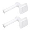 2pcs Hat Rack Retractable 15‑20 Hats   L Shaped Hooks Adhesive No Punching Baseball   Storage Rack for Home Kitchen Bedroom
