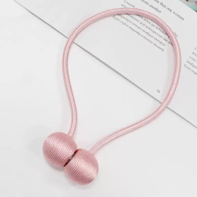 Magnetic Curtain Tieback, 2 Counts Modern Simple Curtain Tieback, Window Curtain Tieback, Home Decor for Living Room Bedroom