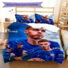Cole Palmer Icon Bedding Quilt Set Quilt Cover Pillowcase Home Decoration Birthday Gift (1 * duvet cover + 2 * pillowcase, without core)