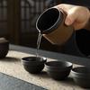 Portable Zisha Travel Tea Set (One Pot, Four Cups)