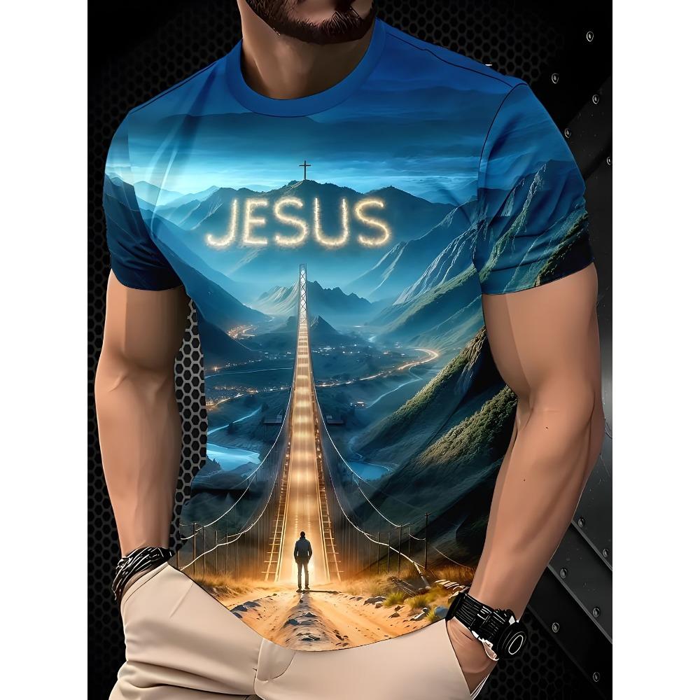 T-shirt Men's T-shirt with cross print