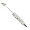Fun Glowing Writing Tool DIY Glow-in-the-Dark Diamond Beaded Pen, Rhinestone Ballpoint Pens with Cartoon Charms, Cute Glitter Creative Gift Pen Tools