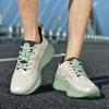 Men’s Green Sports Shoes Women Street Style Unisex Running Sneakers Shoes Students Over Sized Couple Orange Shoes