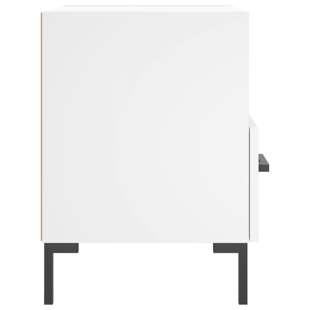 Nightstands 2 pcs White 40 x 35 x 47.5 cm Particleboard