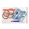 Complete set of hydraulic overflow screws M18x1.5x32/38 with increased flow 3-hole PZL Hydral