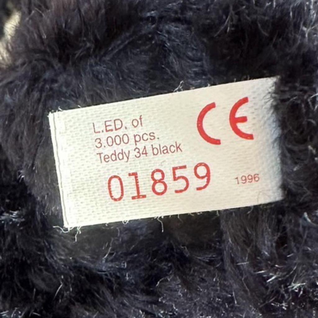 [USED] Steiff Boggy Creek Bob Bear Limited Edition Teddy Bear with White Tag and Red Lettering