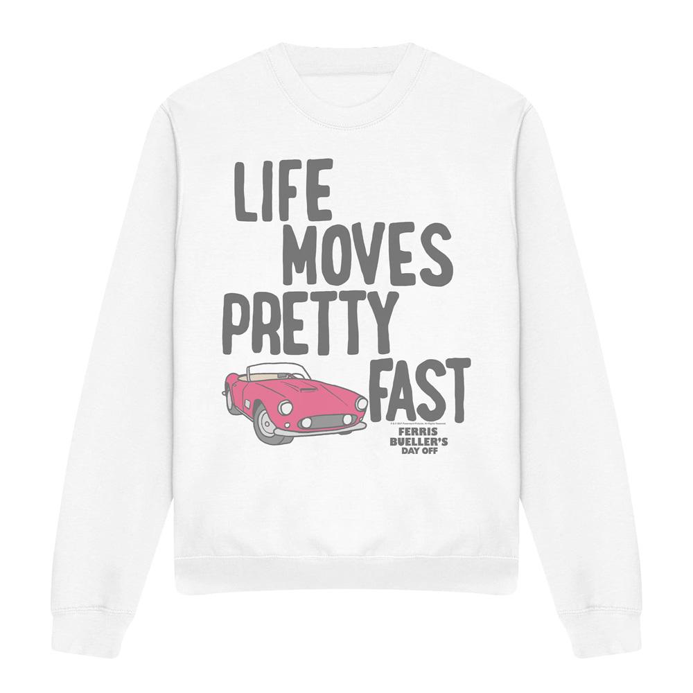 Ferris Bueller's Day Off Unisex Adult Slow Down Sweatshirt