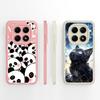 Per Custodia Redmi Note 15 Pro 4G 5G Note 15 15Pro+ 15R Cover Telefono Gatto Carino Silicone Liquido Morbido Paraurti Protettivo per Redmi Note15 Pro Guscio Leggero