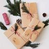 Rolled Gift Labels, Self-adhesive Paper Stickers For Cosmetics, Food, Crafts And Christmas Decorations