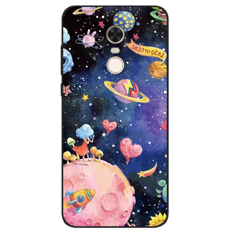 For xiaomi Redmi 5 Plus 5.99 Inch Case on xiaomi Redmi 5 5.7 inch Cover hongmi 5 Plus Phone Cases clear silicon back animal cat