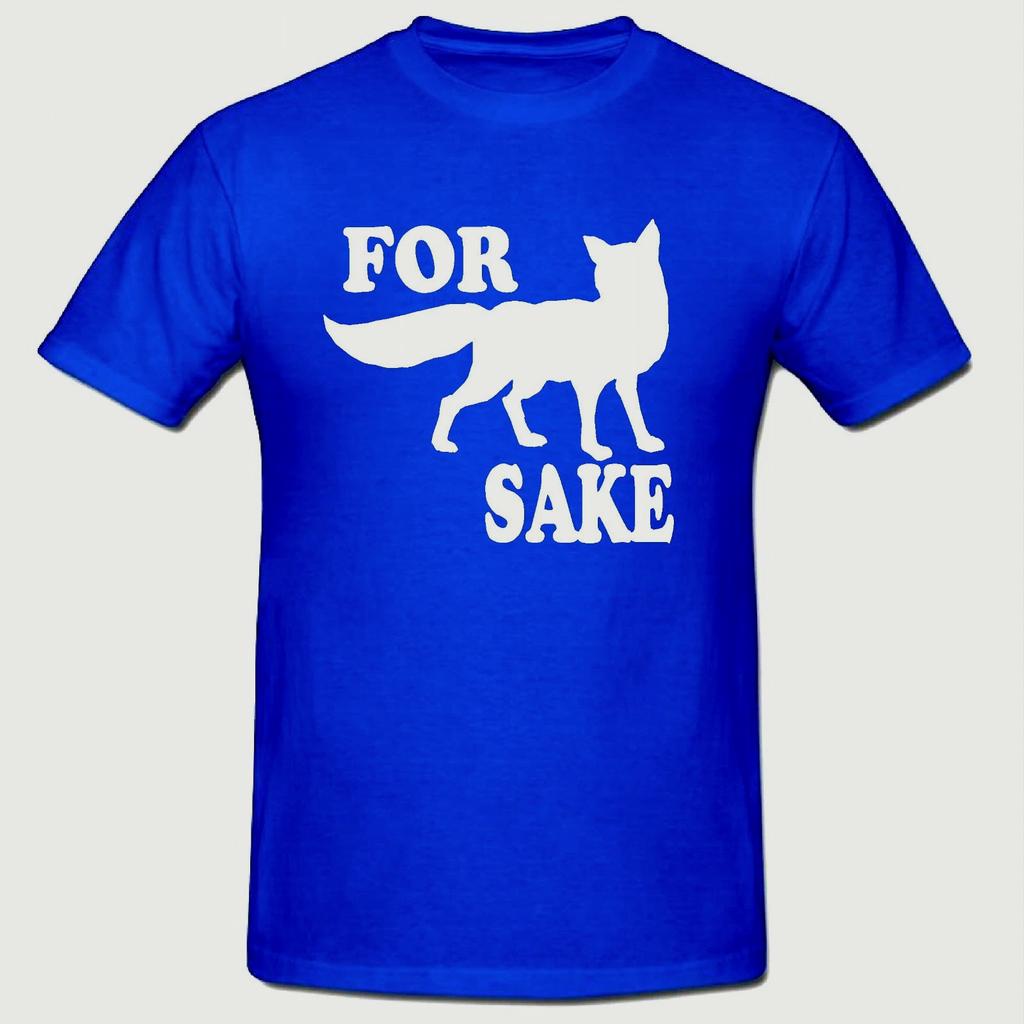 Unisexs TShirt Funny Oh For Fox Sake Gift Meme Cotton Tee Streetwear Oversized Short Sleeve Unisex AllSeason Harajuku ONeck Top
