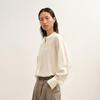 Less 2025 Winter Long Sleeve Stand Collar Shirt