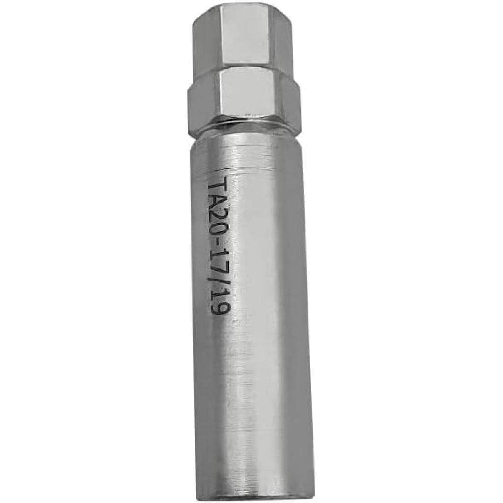10-Spline Lug Nut Key Replacement for TA20-17/19, Passenger use, Compatible with Bimecc 10-Spline Lug Nut and Lug Bolts, with 17MM and 19MM Hex Drive